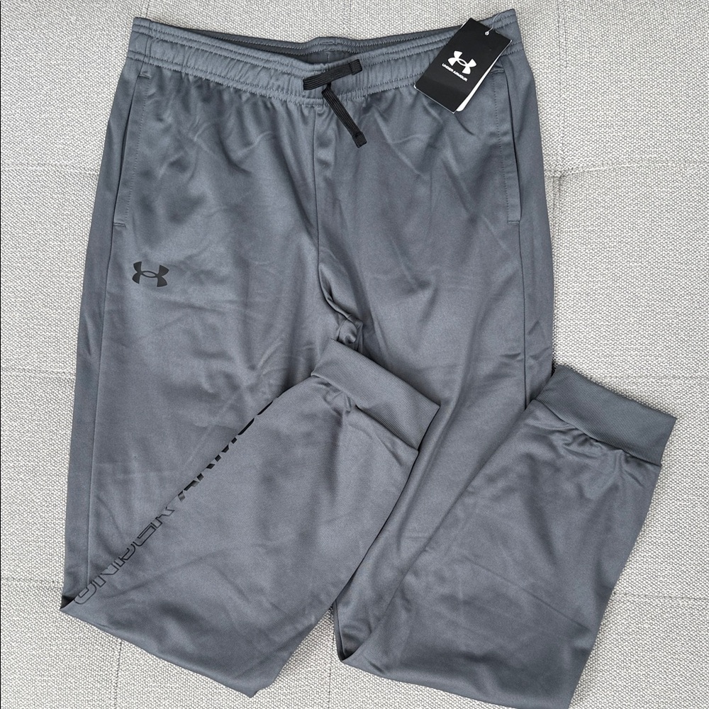 Under Armour Boy's Charcoal Joggers